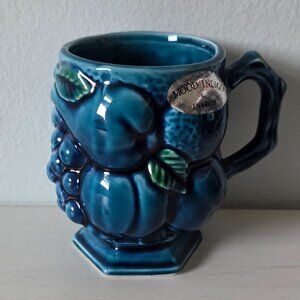 Vintage Blue Mood Indigo by Inarco Coffee Mug/Cup E-2431